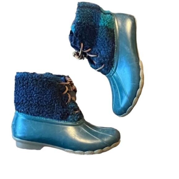 Sperry SALTWATER PLAID PAC BOOTS - Picture 1 of 8